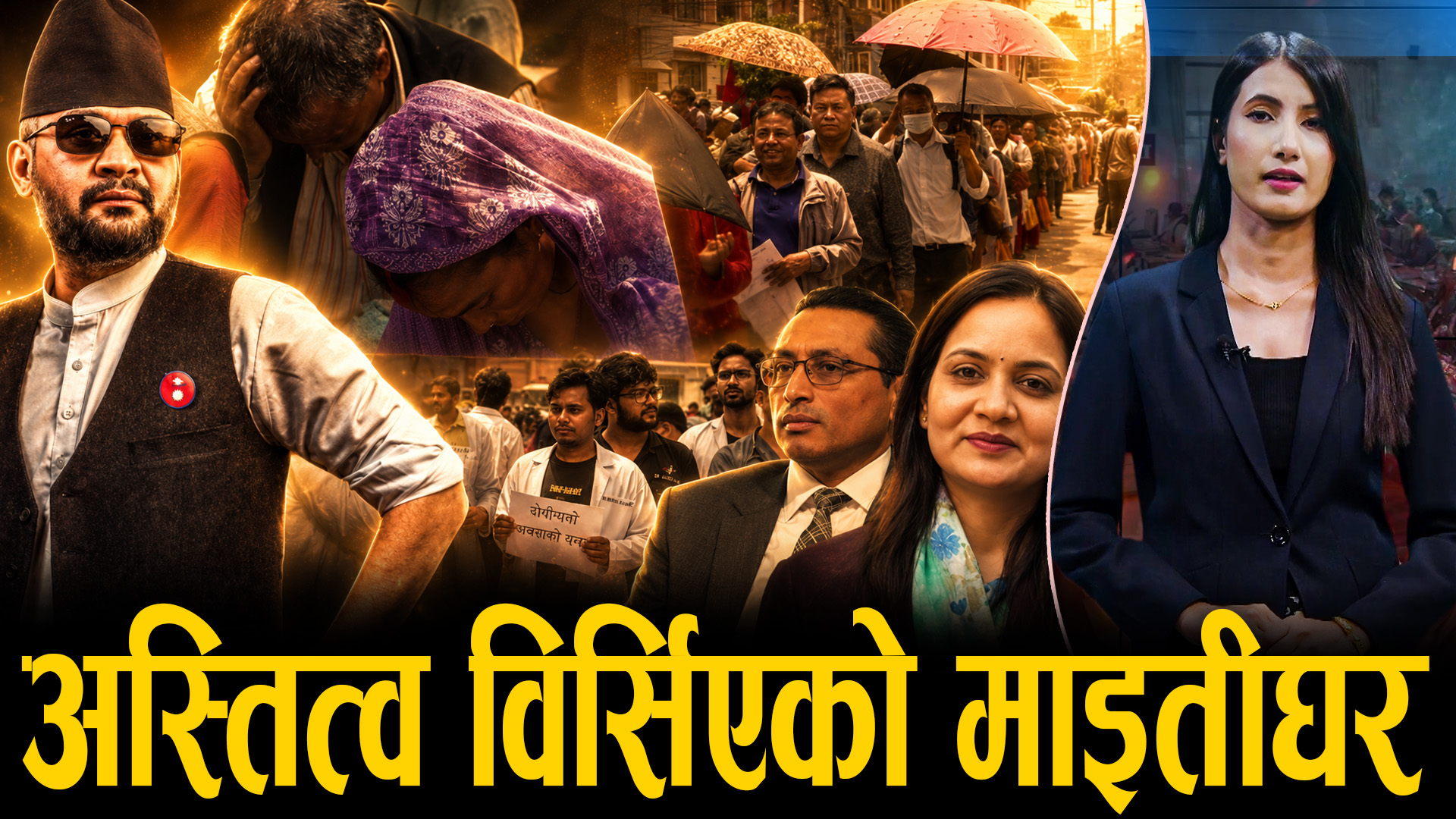 सडकमा असरल्ल आन्दोलन, बलशाली वालेन्द्र सरकार के गर्दैछ ?