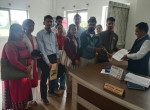 भरतपुरका युवा स्वयंसेवक शिक्षकद्वारा तलब वृद्धि र सेवा सुविधा थप्न माग