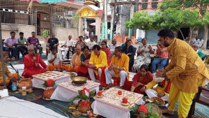 पानी नपरे पछि किसान देवीदेवताको शरणमा 