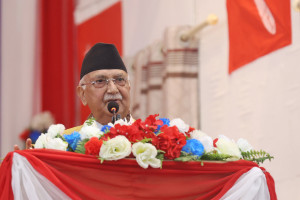 मिसन ८४ भनेको एमालेलाई निर्णायक शक्ति बनाउनु हो : प्रधानमन्त्री ओली