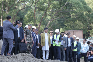 त्रिवि क्रिकेट मैदानले अब नेपालको क्रिकेटलाई माथि उठाउँछ : प्रधानमन्त्री ओली
