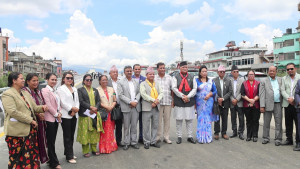 ग्वार्को फ्लाई ओभरको स्थलगत अनुगमन