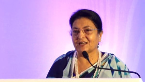 कानूनले मात्र समाज परिवर्तन हुँदैन : पूर्वराष्ट्रपति भण्डारी