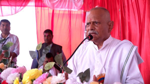 चुरे विनाश नरोकिए सभ्यता नै विनाश हुन्छ : प्रथम राष्ट्रपति