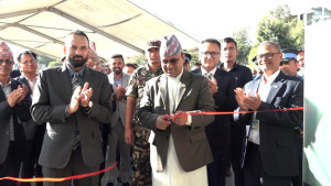 त्रिभुवन विमानस्थलको आन्तरिक टर्मिनलको भिआईपी कक्ष उद्घाटन