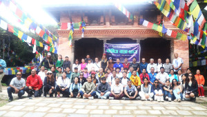 फोनिज काठमाडौँको आयोजनामा वृक्षरोपण तथा पदयात्रा सम्पन्न