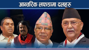 आन्तरिक किचलोमा फस्दैछन् राजनीतिक दलहरु