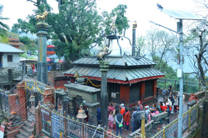 भीमसेनमा पसिना आएर उथलपुथल भएको आशंका, राष्ट्रपति कार्यालयद्वारा क्षमा पूजा !