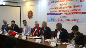 नीतिगत स्थिरता र सुरक्षाको प्रत्याभूति माग्दै चेम्बरले बुझायो ३३ बुँदे सुझाव