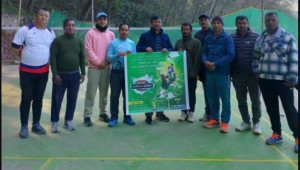 ठेचोमा गोदावरी नगरव्यापी खुल्ला मेयर कप ब्याडमिन्टन प्रतियोगिता हुँदै