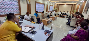 वीरगञ्जमा धुमधामका साथ भीमसेन जात्रा निकालियो 