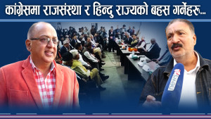 कांग्रेसमा गज्जबको किचलो, फरक–फरक मुद्दामा बहस, टुंगोमा पुग्न सकस !