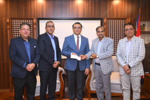 मारुती सिमेन्ट्सद्वारा प्रधानमन्त्री राहत कोषमा १ करोड ११ लाख रुपैयाँ सहयोग