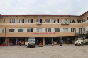 कुलेश्वरमा खुल्यो नयाँ व्यवस्थित फलफूल बजार, २५ वटा सटर सञ्चालनमा