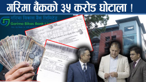 ९० लाखको जग्गा डेढ करोडमा किन्ने गरिमा विकास बैंक, हिनामिनामा कोको संलग्न ?