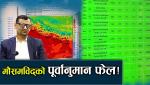सर्वाधिक वर्षा हुने भनिए पनि खडेरीले संकट, मौसमविद् नै चकित !
