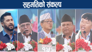 लोकतन्त्रको रक्षाका लागि नेताहरुले खोजे सहमति र सहकार्य