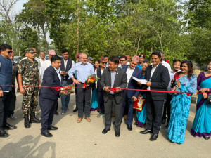 गोदावरी नगरपालिकामा उपप्रधानमन्त्री सिंहले गरे फोहोर मैला व्यवस्थापन केन्द्र उद्घाटन