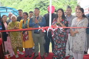 मेलम्चीमा स्थानीय उत्पादन प्रवर्द्धनका लागि ‘कोशेली घर’ उद्घाटन