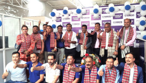 यामाहा नेपालद्वारा काठमाडौंको गोंगबुमा नयाँ शोरुमको उद्घाटन