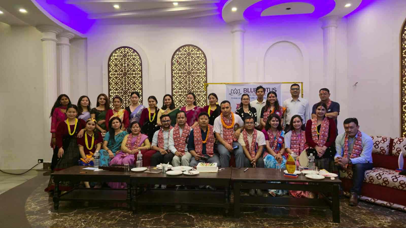 ब्लु लोटस हेल्थ होम केयरको पाँचौँ वार्षिकोत्सव सम्पन्न
