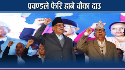 प्रचण्ड बने नयाँ पार्टीको कमाण्डर, माधव, झलनाथदेखि महिन्द्रराय बने सारथी