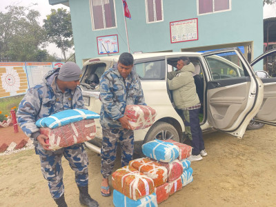 नवलपूर प्रहरीद्धारा ६० केजी गाँजा बरामद