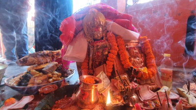 वीरगञ्जमा भीमसेन देवताको मूर्तिको प्राण प्रतिष्ठा सम्पन्न 