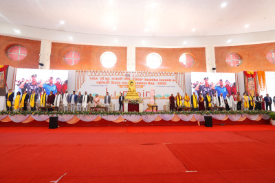 लुम्बिनीमा यसरी मनाइयो बुद्धजयन्ती (तस्वीरमा)