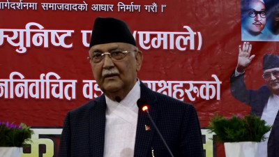 ‘रैती बन्न तयार’ समूह सक्रिय छ, प्रतिवाद गरौँ : प्रधानमन्त्री ओली