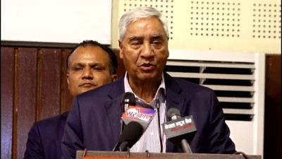 बसाइसराईले गाउँ रित्तिए, ट्रम्प पेरिस सम्झौताविरुद्ध गए : देउवा