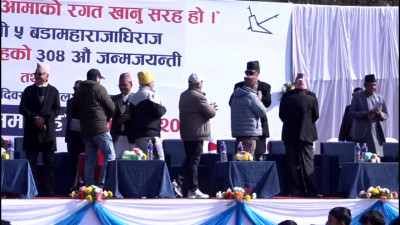 पृथ्वीजयन्तीमा राप्रपाको चियापान कार्यक्रम