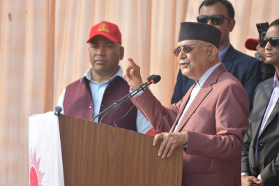 ओलीको निर्देशन- हरेक बुथ सुरक्षाका लागि ३० जनाको भोलेन्टियर्स फोर्स बनाउनू !