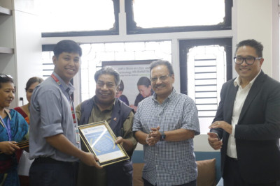 द रोलिङ स्टोन्स स्कूलको आयोजनामा अन्तरविद्यालय कला प्रतियोगिता सम्पन्न