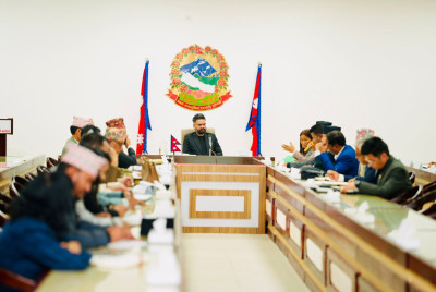 प्रधानमन्त्री शाहद्वारा सांसदहरूसँग छलफल