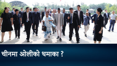 चिनियाँ राष्ट्रपतिसामु ओलीले उठाए लिपुलेक मुद्दा