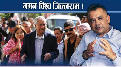 तुरुन्तै नछोड्ने मुडमा देउवा, कार्यबाहकको जिम्मा पूर्णबहादुर खड्कालाई