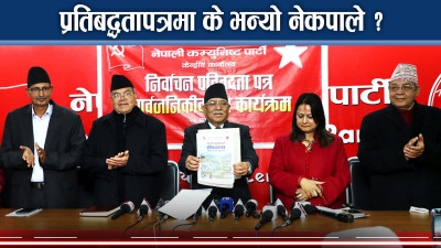 नेकपाका प्रतिबद्धता के–के ?