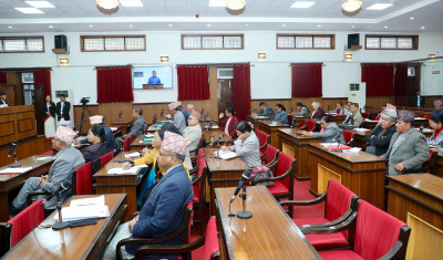 राष्ट्रिय सभामा गृहमन्त्रीको प्रष्टोक्ति-  'अध्यागमन सुधारको प्रयास भइरहेको छ'