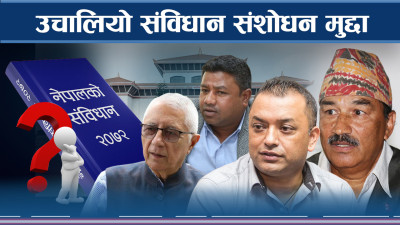 ८४ अघि नै संविधान संशोधन !
