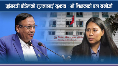 देवेन्द्र पौडेल मन्त्री सुमनाको विरुद्धमा, अमरेश समर्थनमा