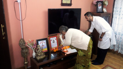 प्रधानमन्त्री कार्कीद्वारा सहिद परिवारसँग भेट