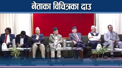 प्रचण्ड आफैदेखि मख्ख, शंकरलाई थ्रेसहोल्डको चिन्ताः साना दल रनभुल्ल