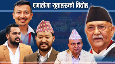 पार्टी नेतृत्वविरुद्ध मैदानमा उत्रिए युवा 
