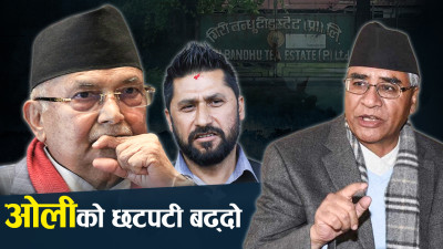 गिरीबन्धु प्रकरणले हैरान ओली, रविलाई बचाए आफू पनि बच्ने दाउ  