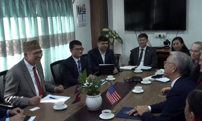 अर्थमन्त्रीसँग अमेरिकी सहायक विदेशमन्त्रीकाे भेट, आर्थिक सहायता बढाउनेबारे छलफल