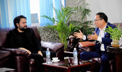 मन्त्री बुढा र महानगर प्रमुख शाहबीच फोहर व्यवस्थापनबारे छलफल