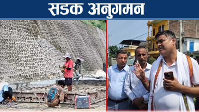 क्षमताभन्दा ९ गुणा बढी ओभरलोड गाडी निर्वाध सञ्चालन