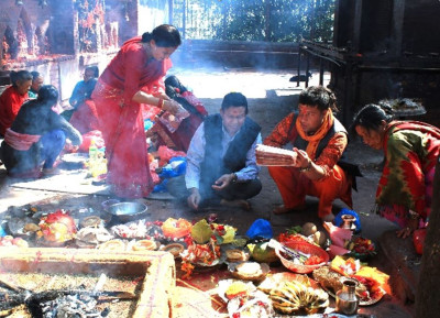 दोलखा शहरमा चैते दशैँ र रामनवमी 