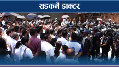 आवासीय चिकित्सकलाई अझै फर्किएनन् अस्पताल